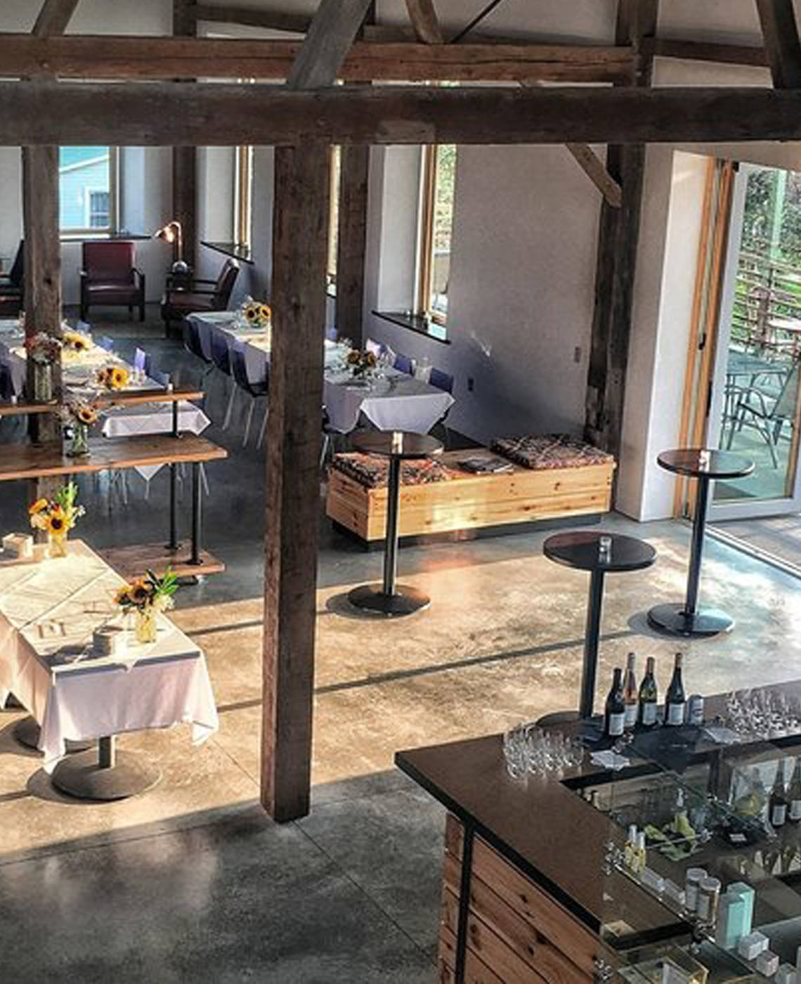 The Tasting Barn Interior